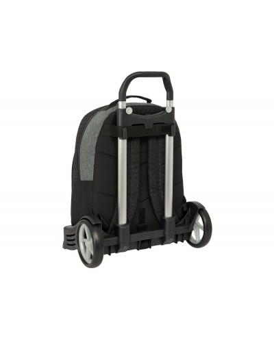 Mochila safta mod 305 con carro evolution reciclado blackfit8 old school 420x320x150 mm