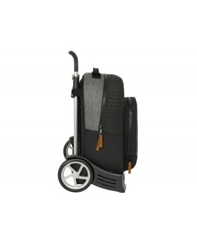 Mochila safta mod 305 con carro evolution reciclado blackfit8 old school 420x320x150 mm