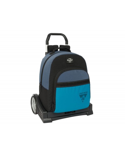 Mochila safta mod 305 con carro evolution reciclado blackfit8 california 420x320x150 mm