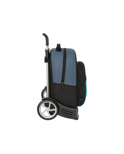 Mochila safta mod 305 con carro evolution reciclado blackfit8 california 420x320x150 mm