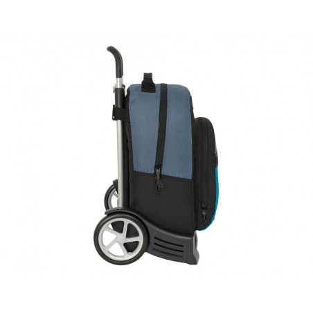 Mochila safta mod 305 con carro evolution reciclado blackfit8 california 420x320x150 mm
