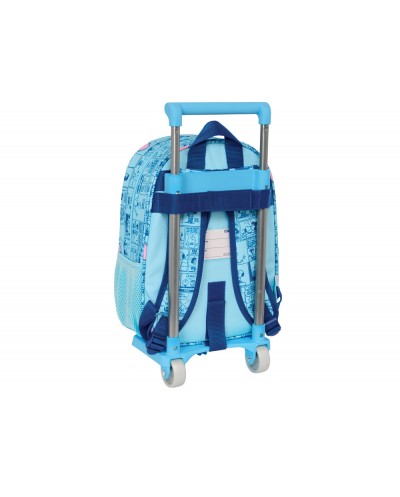 Mochila safta mod 185 con carro 705 snoopy love 340x260x110 mm