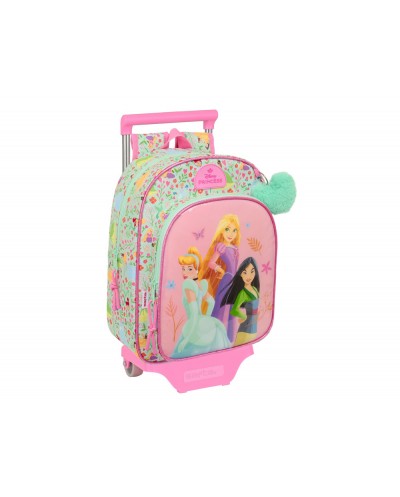 Mochila safta mod 185 con carro 705 princesas disney bloom 340x260x110 mm