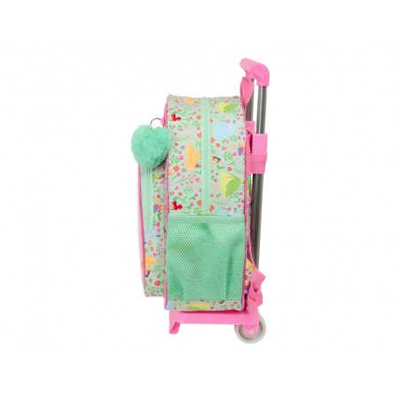 Mochila safta mod 185 con carro 705 princesas disney bloom 340x260x110 mm