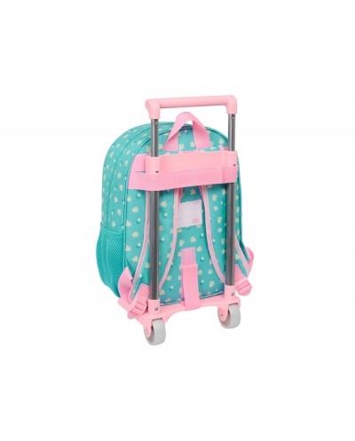 Mochila safta mod 185 con carro 705 peppa pig pretty flowers 340x260x110 mm