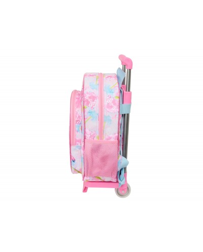 Mochila safta mod 185 con carro 705 barbie 340x260x110 mm