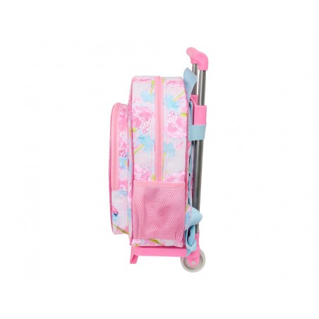 Mochila safta mod 185 con carro 705 barbie 340x260x110 mm