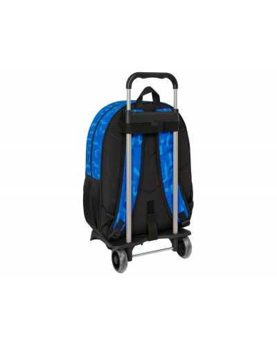 Mochila safta mod 180 con carro 905 hot wheels let s race 420x330x140 mm