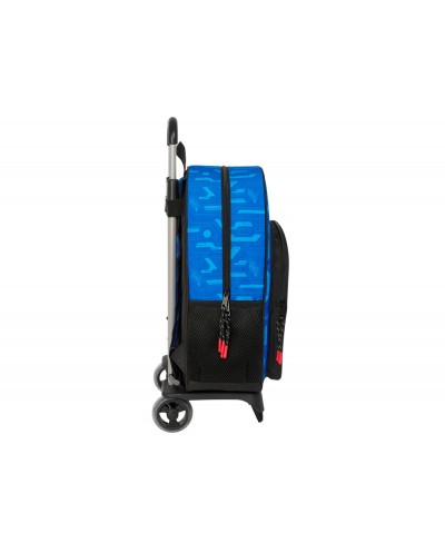 Mochila safta mod 180 con carro 905 hot wheels let s race 420x330x140 mm