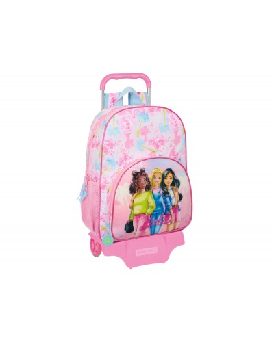 Mochila safta mod 180 con carro 905 barbie 420x330x140 mm