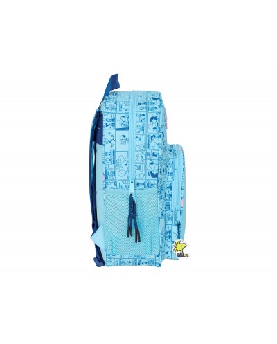 Mochila safta junior adaptable a carro snoopy love 380x320x120 mm