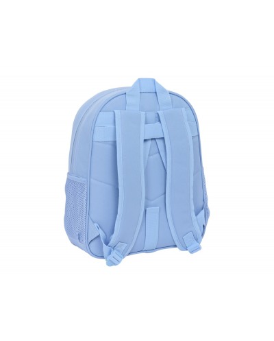 Mochila safta junior adaptable a carro reciclado smiley world joyful 380x320x120 mm