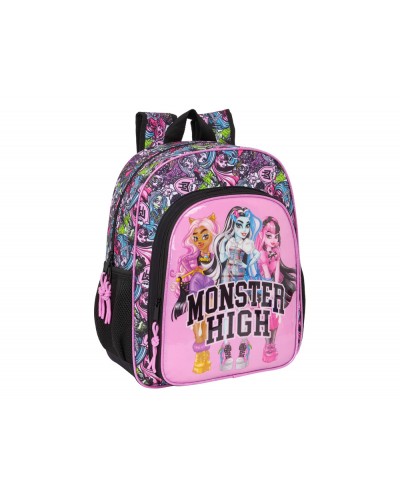 Mochila safta junior adaptable a carro monster high 380x320x120 mm
