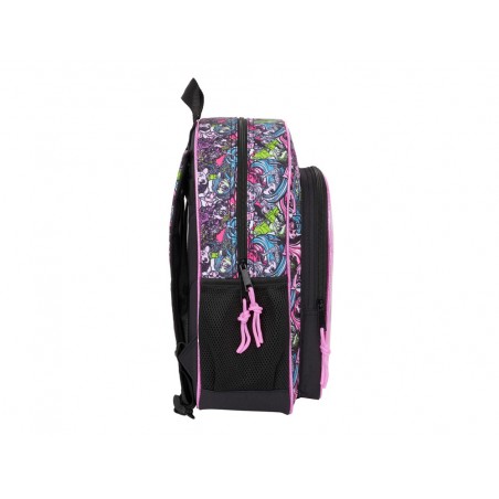 Mochila safta junior adaptable a carro monster high 380x320x120 mm