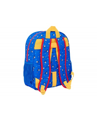 Mochila safta junior adaptable a carro mickey mouse good day 380x320x120 mm