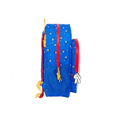 Mochila safta junior adaptable a carro mickey mouse good day 380x320x120 mm