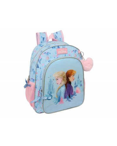 Mochila safta junior adaptable a carro frozen ice magic 380x320x120 mm