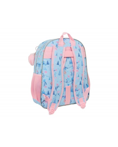 Mochila safta junior adaptable a carro frozen ice magic 380x320x120 mm