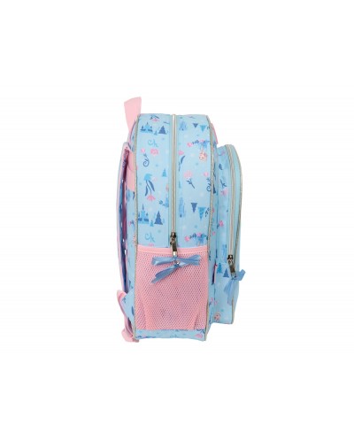 Mochila safta junior adaptable a carro frozen ice magic 380x320x120 mm