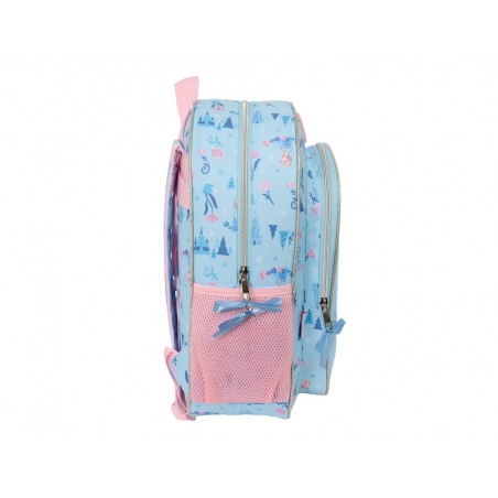 Mochila safta junior adaptable a carro frozen ice magic 380x320x120 mm