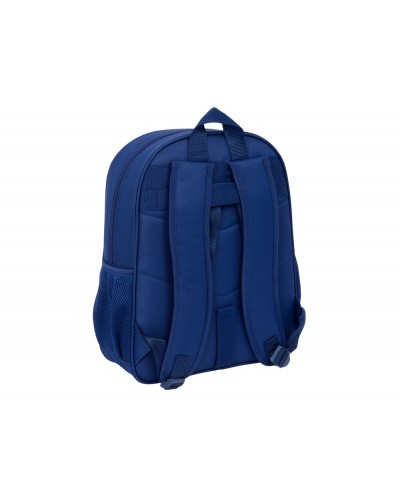 Mochila safta junior adaptable a carro fc barcelona navy blue 380x320x120 mm