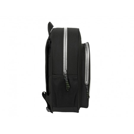 Mochila safta junior adaptable a carro batman game over 380x320x120 mm
