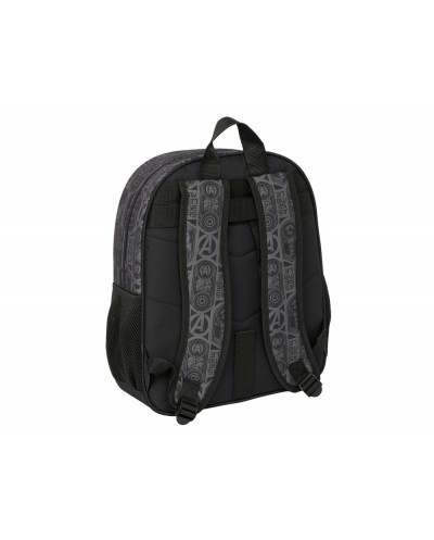 Mochila safta junior adaptable a carro avengers vendetta 380x320x120 mm