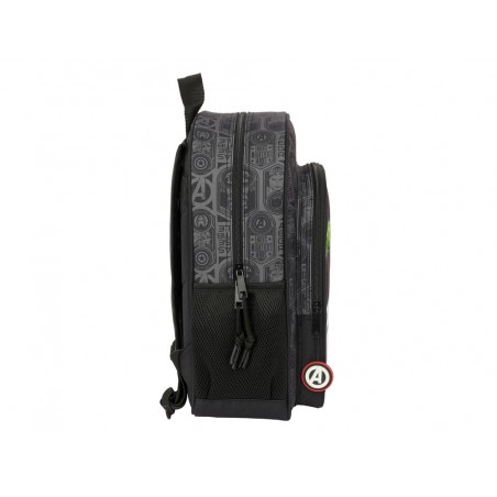 Mochila safta junior adaptable a carro avengers vendetta 380x320x120 mm