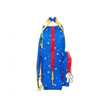 Mochila safta infantil con asas adaptable a carro mickey mouse good day 280x200x80 mm