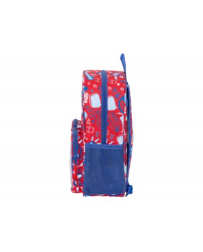 Mochila safta infantil bolsillos adaptable a carro spidey rescue 340x260x110 mm