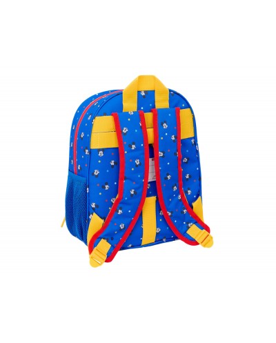 Mochila safta infantil bolsillos adaptable a carro mickey mouse good day 340x280x100 mm