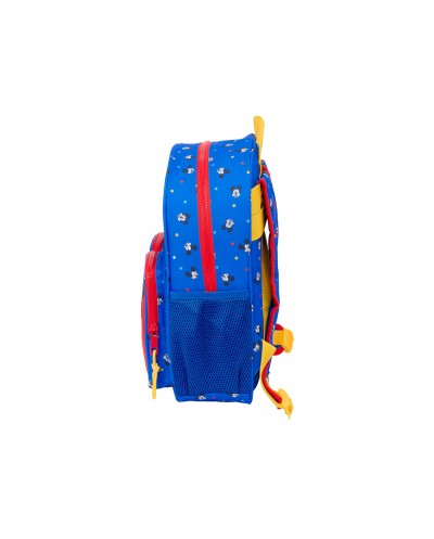 Mochila safta infantil bolsillos adaptable a carro mickey mouse good day 340x280x100 mm