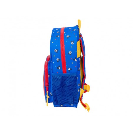 Mochila safta infantil bolsillos adaptable a carro mickey mouse good day 340x280x100 mm