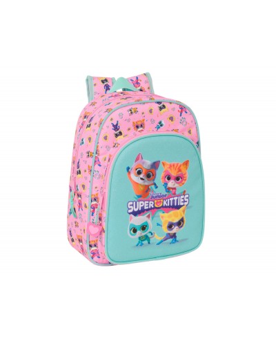 Mochila safta infantil adaptable a carro superkitties 340x260x110 mm
