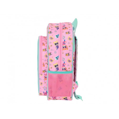 Mochila safta infantil adaptable a carro superkitties 340x260x110 mm