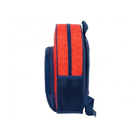 Mochila safta infantil adaptable a carro super mario trick 340x280x100 mm