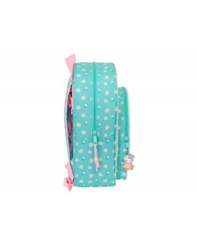 Mochila safta infantil adaptable a carro peppa pig pretty flowers 340x260x110 mm