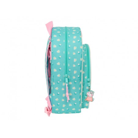 Mochila safta infantil adaptable a carro peppa pig pretty flowers 340x260x110 mm