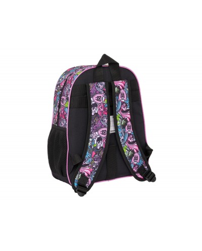 Mochila safta infantil adaptable a carro monster high 340x280x100 mm