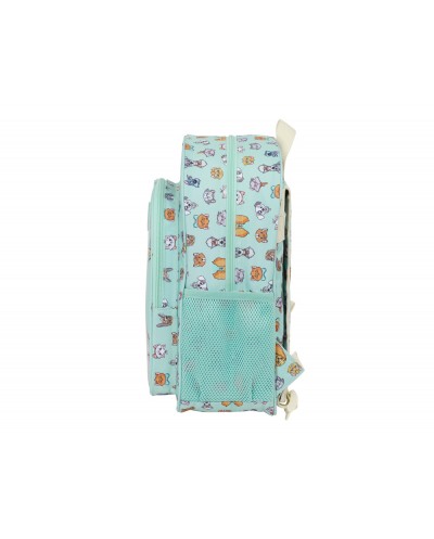 Mochila safta infantil adaptable a carro cats dogs 340x260x110 mm