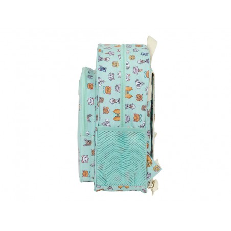 Mochila safta infantil adaptable a carro cats dogs 340x260x110 mm