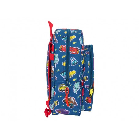 Mochila safta infantil adaptable a carro cars racing 330x270x100 mm