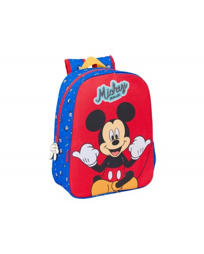 Mochila safta infantil adaptable a carro front inter mickey mouse good day 340x260x110 mm