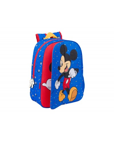 Mochila safta infantil adaptable a carro front inter mickey mouse good day 340x260x110 mm