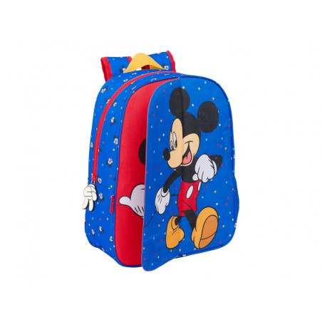 Mochila safta infantil adaptable a carro front inter mickey mouse good day 340x260x110 mm