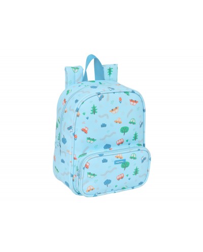 Mochila safta guarderia con bolsillo preescolar 270x220x100 mm