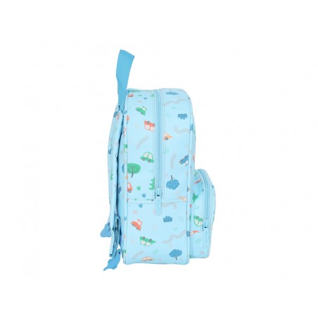 Mochila safta guarderia con bolsillo preescolar 270x220x100 mm