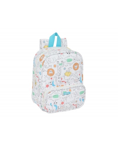 Mochila safta guarderia con bolsillo preescolar 270x220x100 mm