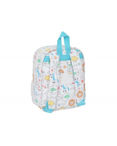 Mochila safta guarderia con bolsillo preescolar 270x220x100 mm