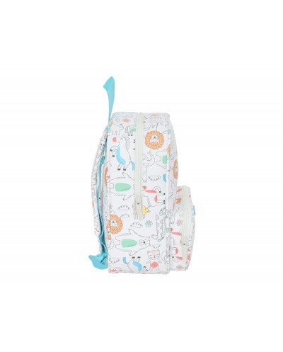 Mochila safta guarderia con bolsillo preescolar 270x220x100 mm